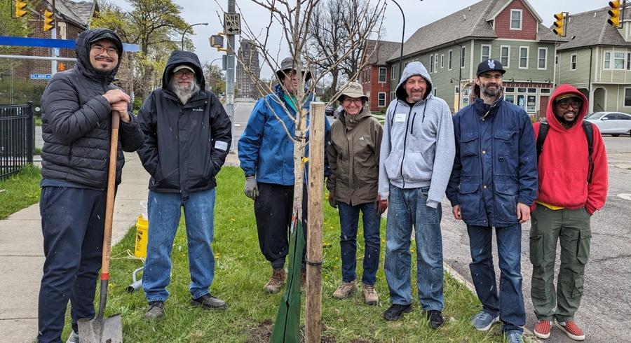 Second tree planted after workshop Torn Theatre.jpg